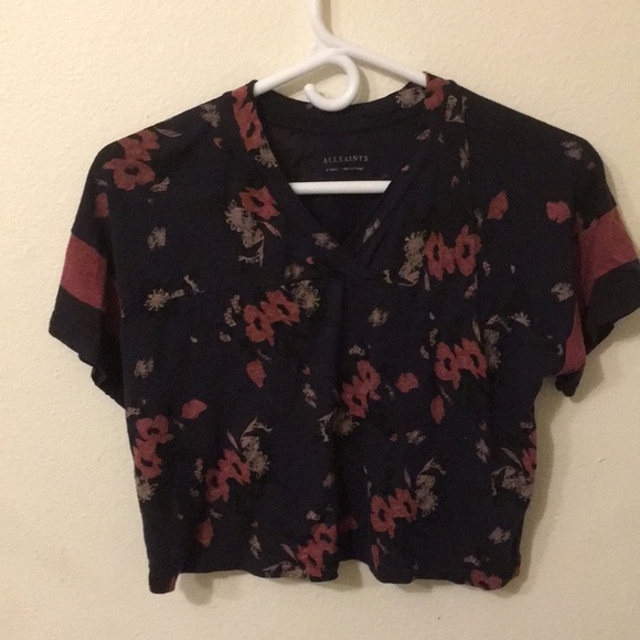 All Saints Tops - All saints floral print tee All Saints Tops - All saints floral print tee